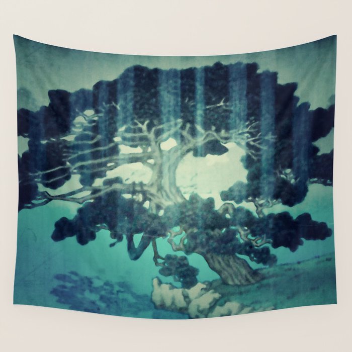 Dreams from Hitori - Nature Landscape Wall Tapestry Gallery Image 1