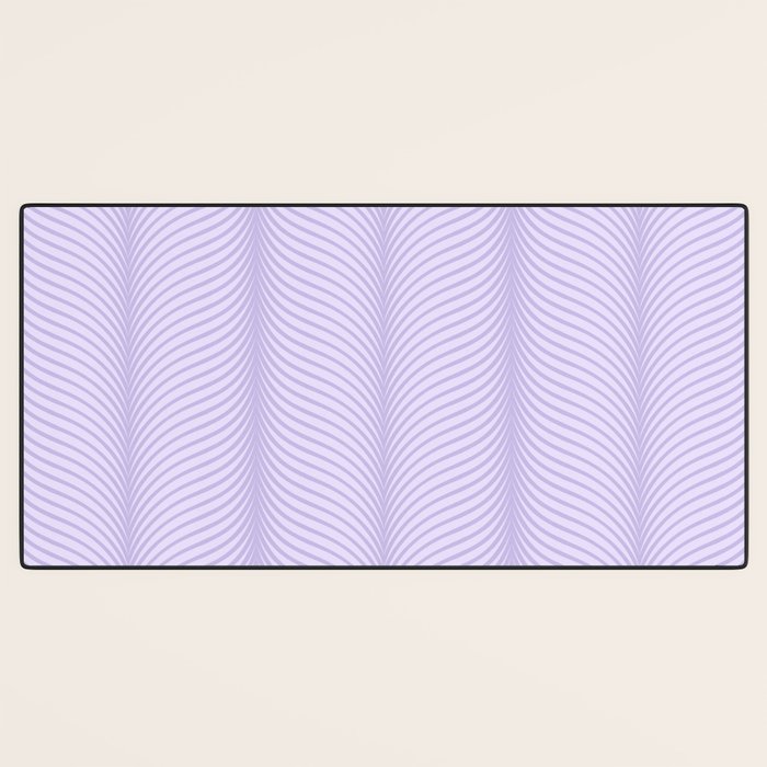 Elysian XIV Lavender Purple Desk Mat Gallery Image 3