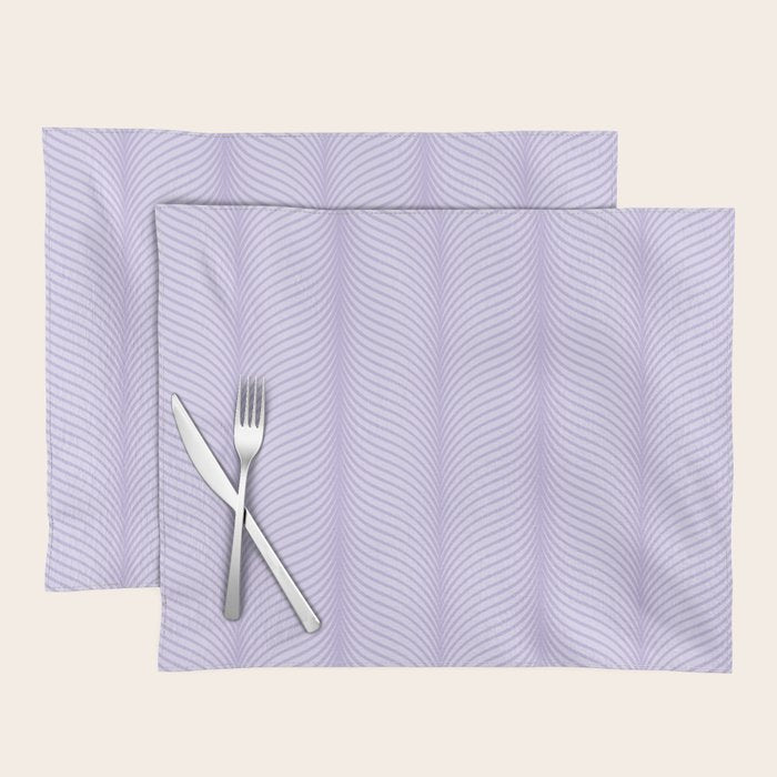 Elysian XIV Lavender Purple Placemat Gallery Image 1
