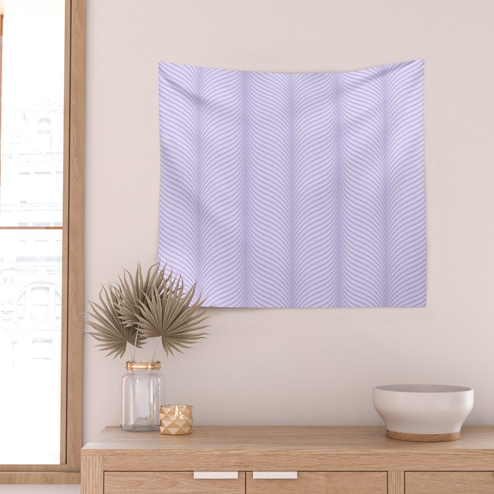 Elysian XIV Lavender Purple Wall Tapestry Gallery Image 2