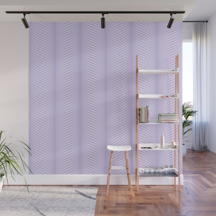Elysian XIV Lavender Purple Wall Mural Gallery Image 1