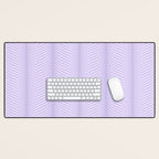 Elysian XIV Lavender Purple Desk Mat Gallery Image 1