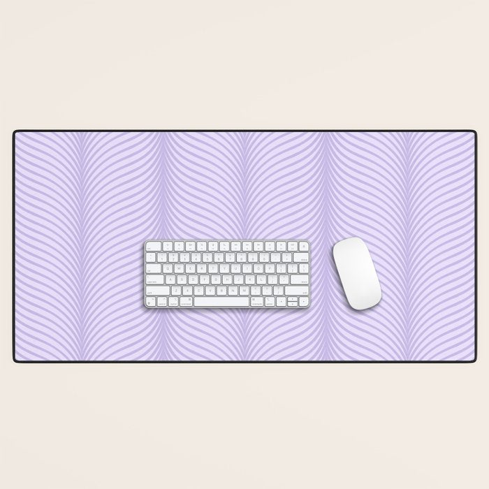 Elysian XIV Lavender Purple Desk Mat Gallery Image 1