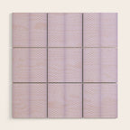 Elysian XIV Lavender Purple Wood Wall Art Gallery Image 1