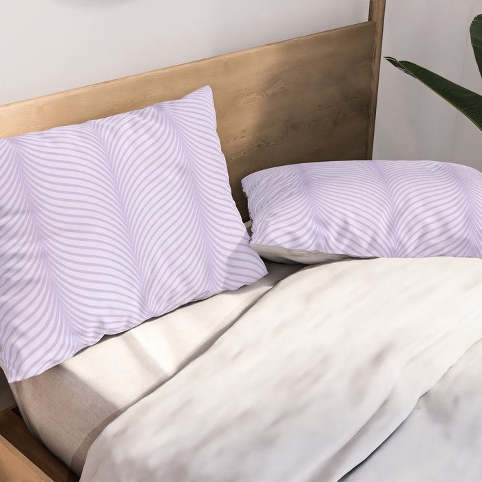 Elysian XIV Lavender Purple Pillow Sham Gallery Image 2