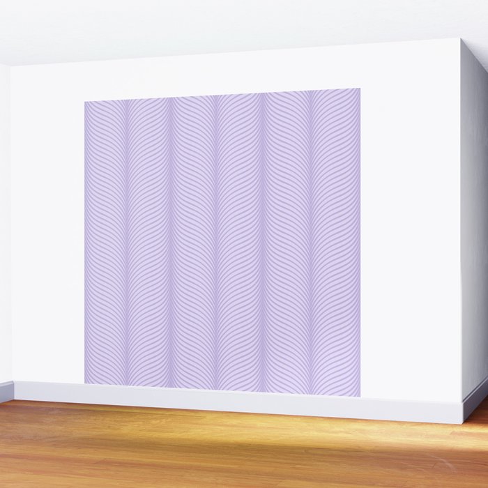 Elysian XIV Lavender Purple Wall Mural Gallery Image 2