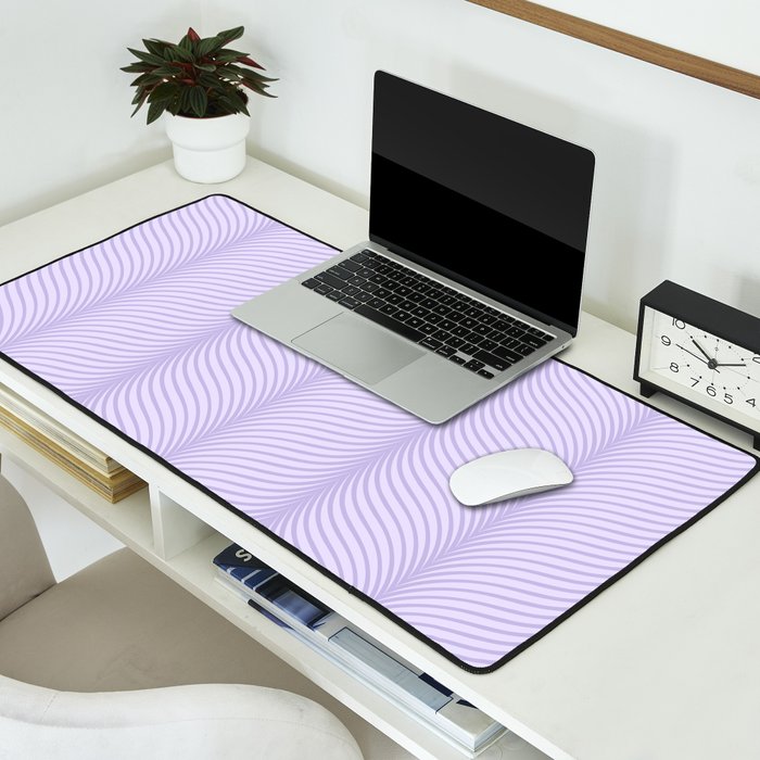Elysian XIV Lavender Purple Desk Mat Gallery Image 2