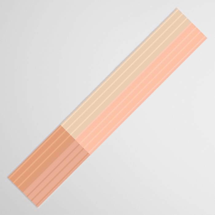 Color Block Line Abstract II Vintage Neutral Table Runner Gallery Image 3