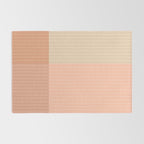 Color Block Line Abstract II Vintage Neutral Rug Gallery Image 2