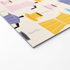 Moka coffee pattern Welcome Mat Gallery Image 2