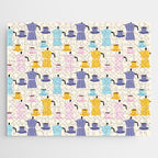 Moka coffee pattern Jigsaw Puzzle Gallery Image 1