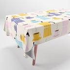 Moka coffee pattern Tablecloth Gallery Image 1