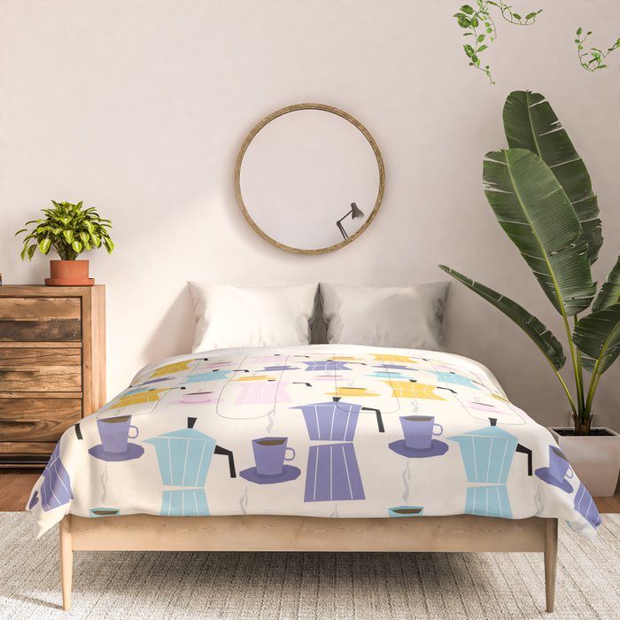 Moka coffee pattern Comforter Gallery Image 3