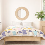 Moka coffee pattern Duvet Cover Gallery Image 3
