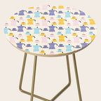 Moka coffee pattern Side Table Gallery Image 2