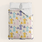 Moka coffee pattern Duvet Cover Gallery Image 6