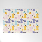 Moka coffee pattern Welcome Mat Gallery Image 1