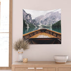 Mountain Lake Wall Tapestry Gallery Image 2