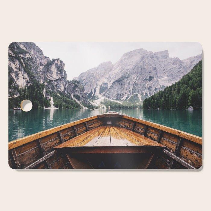 Mountain Lake Cutting Board Gallery Image 1
