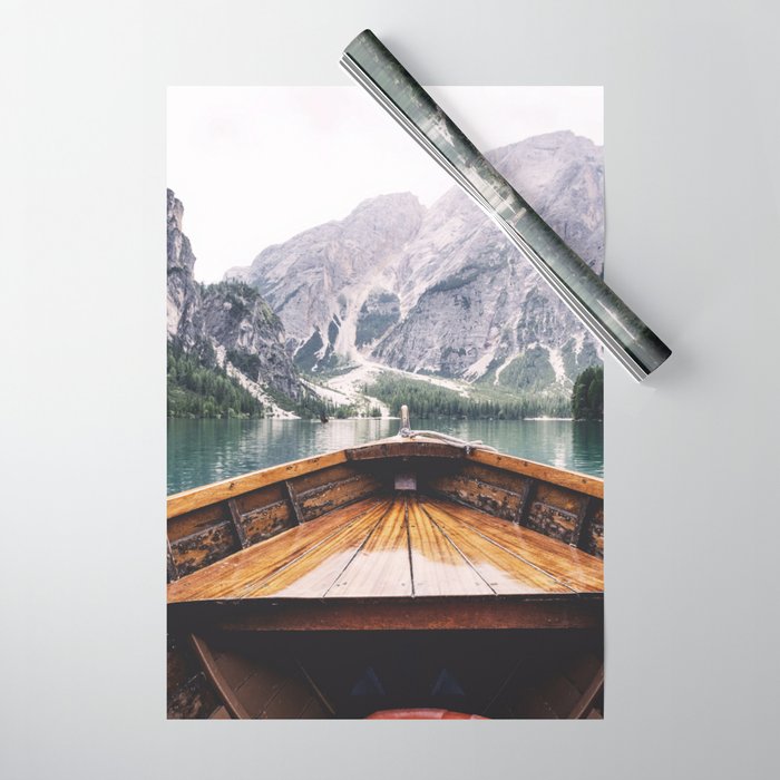 Mountain Lake Wrapping Paper Gallery Image 1