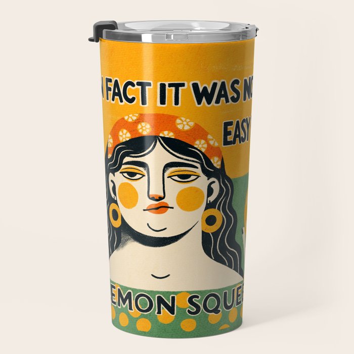 Easy peasy lemon squeezy Travel Mug Gallery Image 3