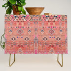 Traditional Moroccan Berber Rug Design Credenza Gallery Image 1