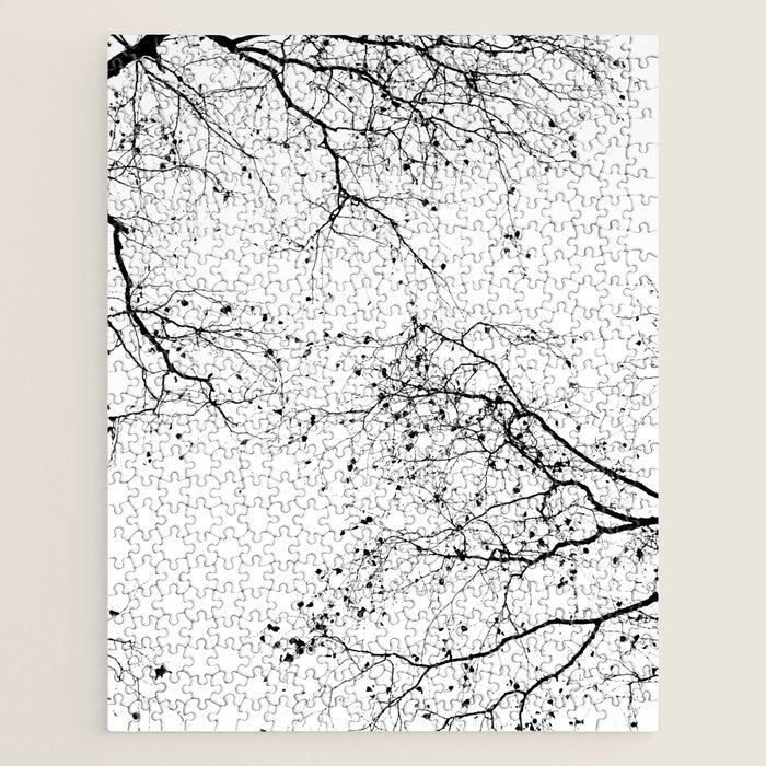 BLACK BRANCHES 2 Jigsaw Puzzle Gallery Image 1