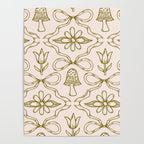 Spring Toile Print in Green Poster Gallery Image 4