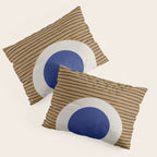 Blue Circle #1 Pillow Sham Gallery Image 3