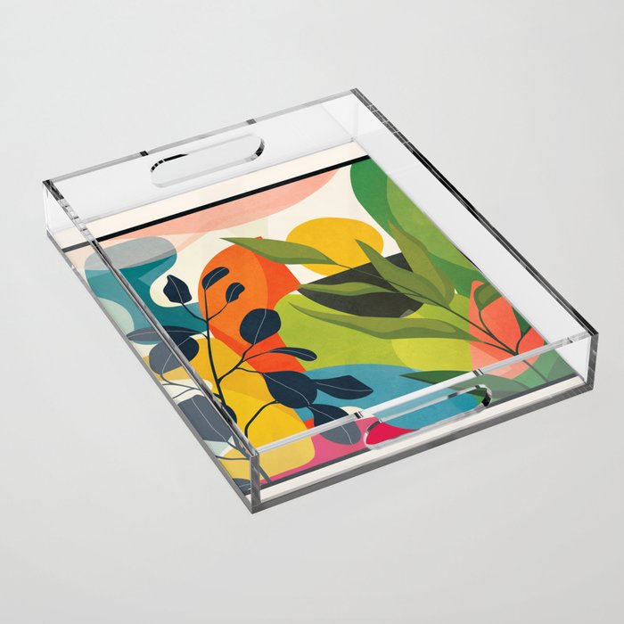 Sunrise Garden 13 Acrylic Tray Gallery Image 1