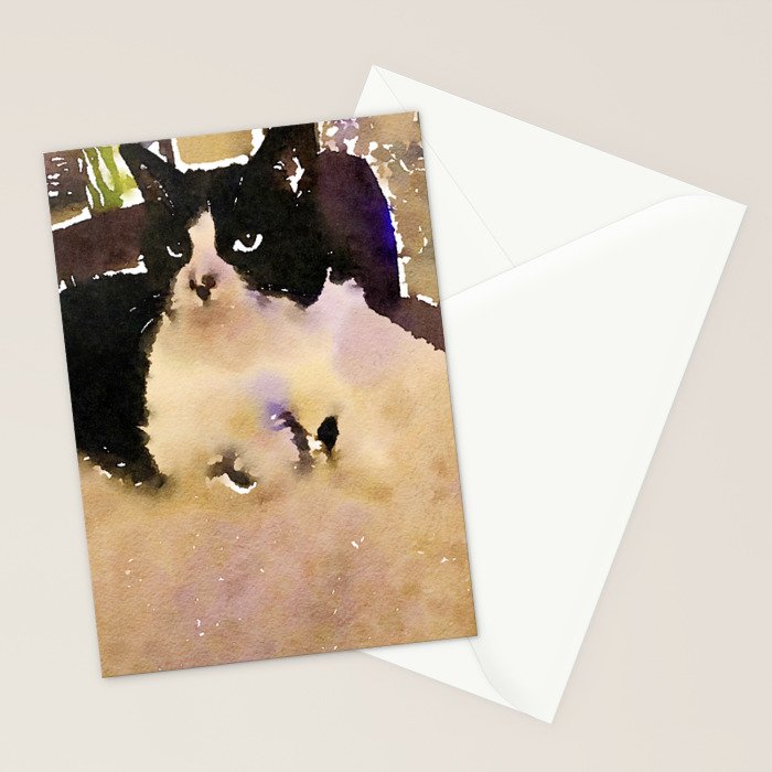 charlotte the cat Stationery Card Gallery Image 2