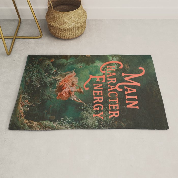 Main Character Energy Rug Gallery Image 1