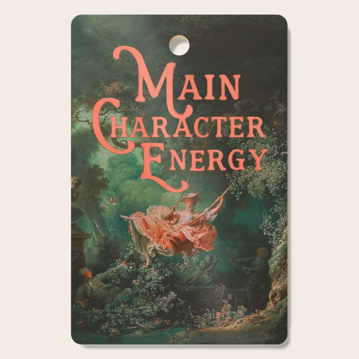 Main Character Energy Cutting Board Gallery Image 1