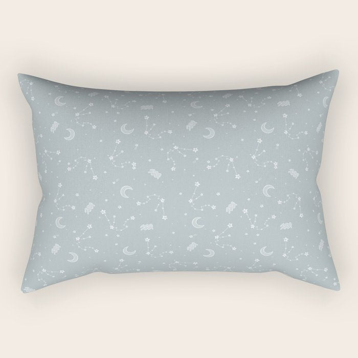 Aquarius Constellation Rectangular Pillow Gallery Image 2