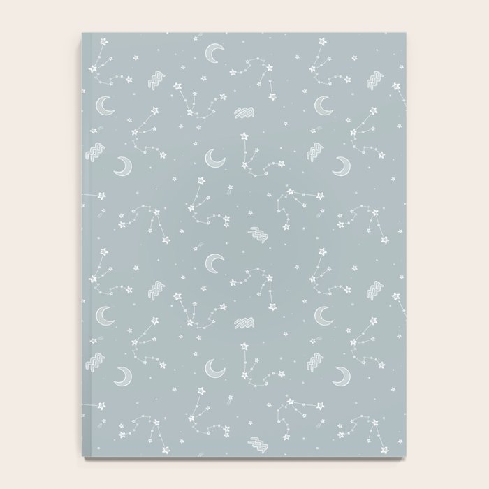 Aquarius Constellation Notebook Gallery Image 4