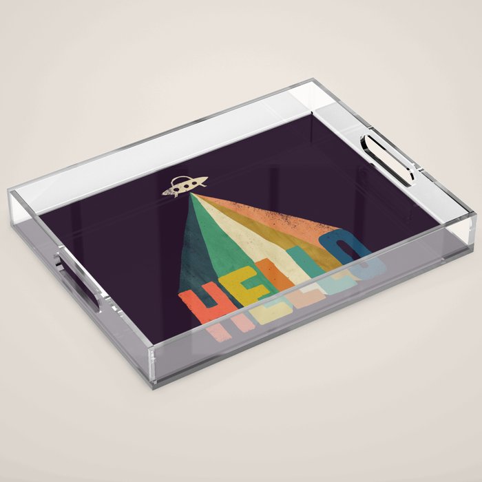 Hello I come in peace Acrylic Tray Gallery Image 1
