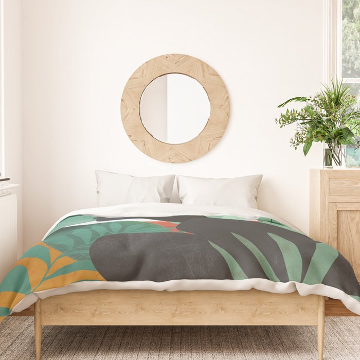 Tropical Girl 11 Duvet Cover Gallery Image 3