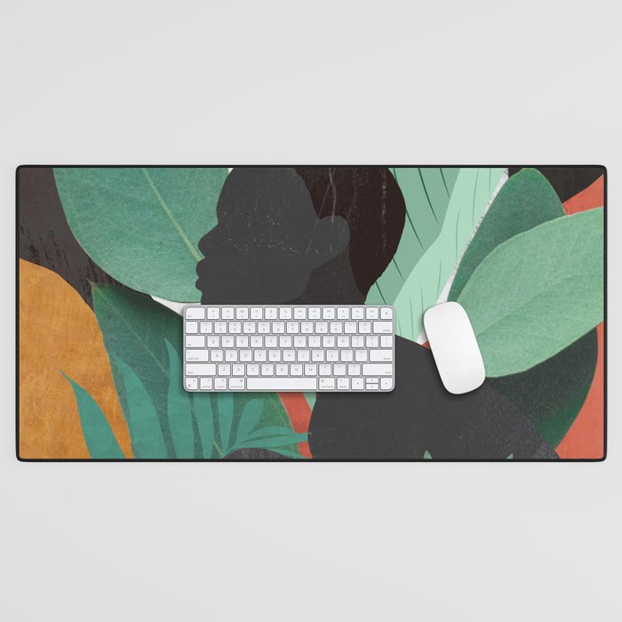 Tropical Girl 11 Desk Mat Gallery Image 1