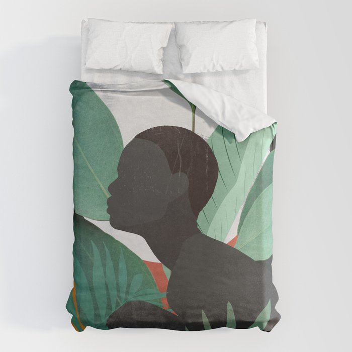 Tropical Girl 11 Duvet Cover Gallery Image 6