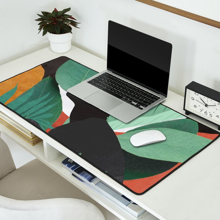 Tropical Girl 11 Desk Mat Gallery Image 2