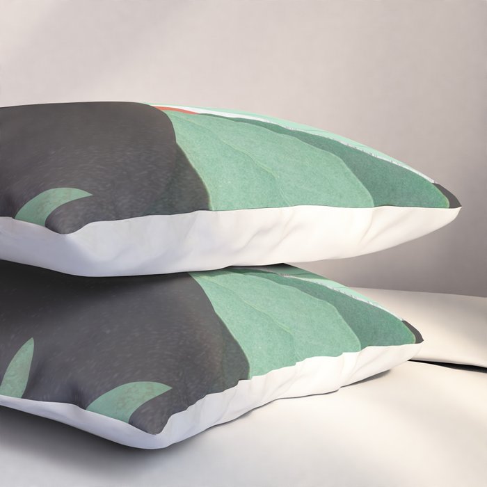 Tropical Girl 11 Pillow Sham Gallery Image 3