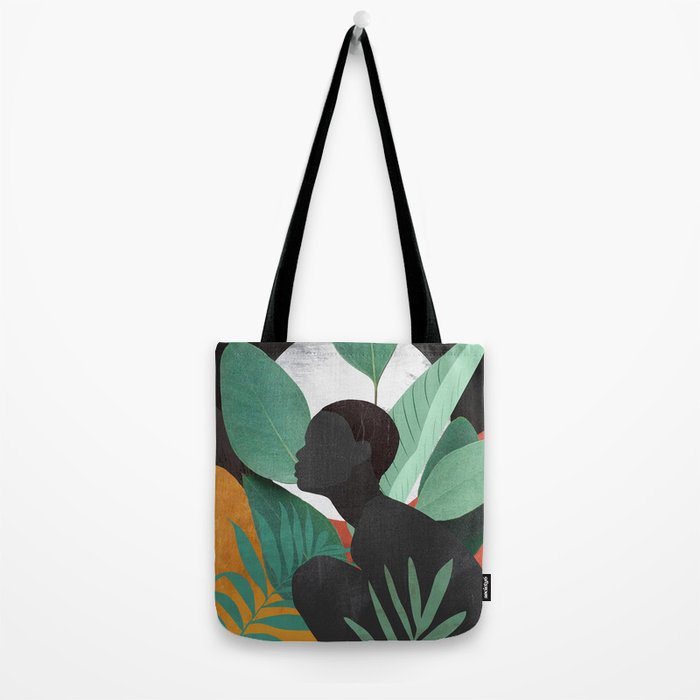 Tropical Girl 11 Tote Bag Gallery Image 2