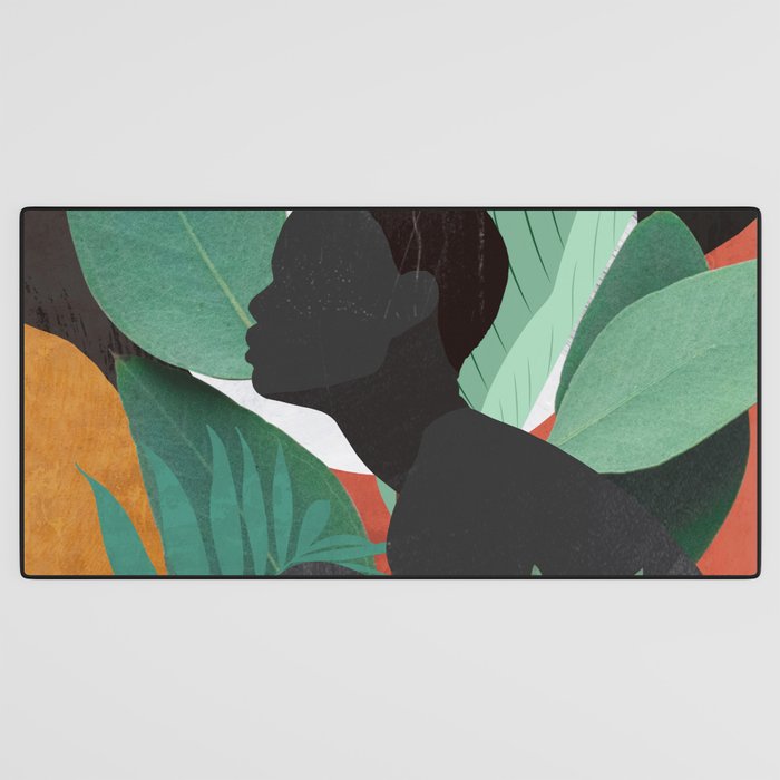 Tropical Girl 11 Desk Mat Gallery Image 3