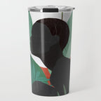 Tropical Girl 11 Travel Mug Gallery Image 1
