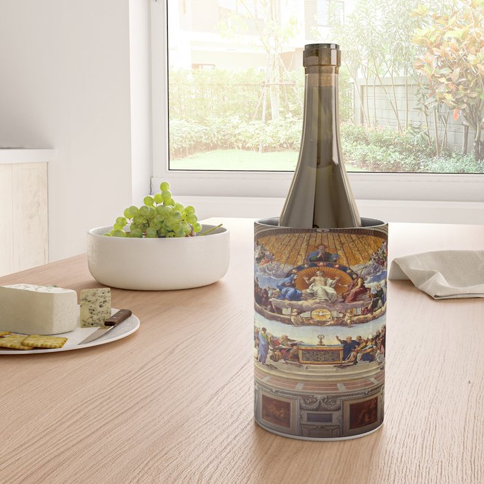 Raphael The Disputation of the Holy Sacrament  Wine Chiller Gallery Image 4