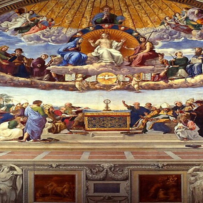 Raphael The Disputation of the Holy Sacrament  Coffee Mug Gallery Image 2