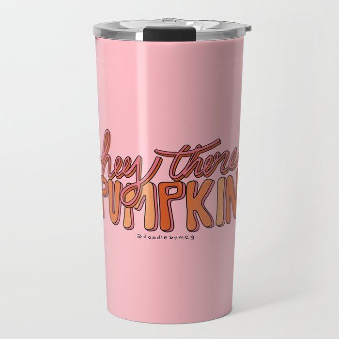 Hey There Pumpkin Travel Mug Gallery Image 1