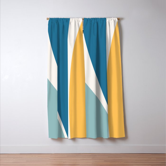 Minimalist Plant Abstract LXI Window Curtain Gallery Image 3