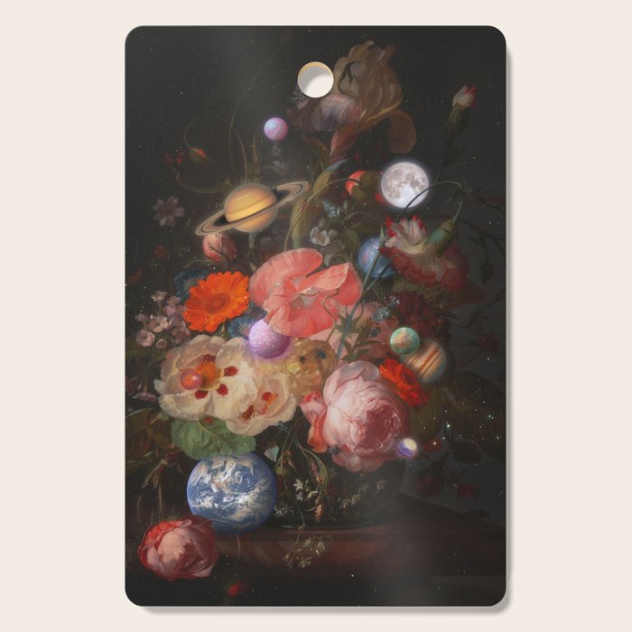 Bouquet of Planets Cutting Board Gallery Image 1