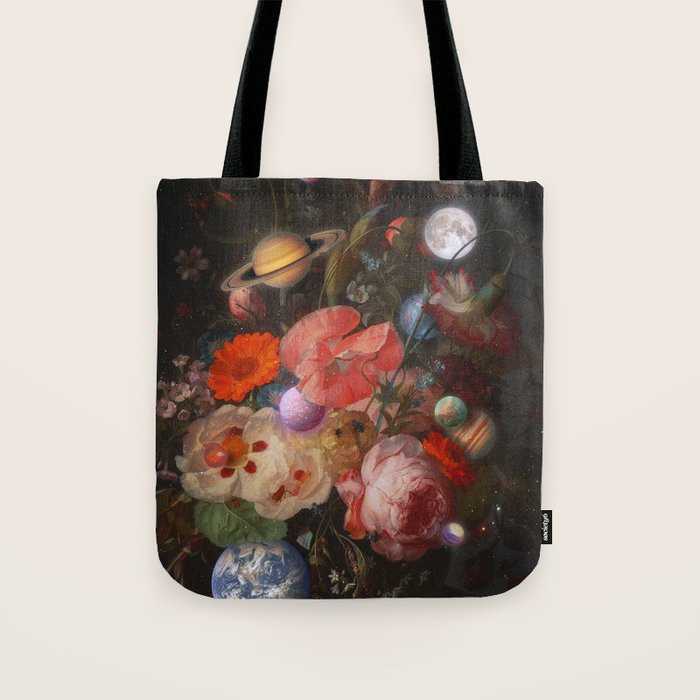 Bouquet of Planets Tote Bag Gallery Image 1